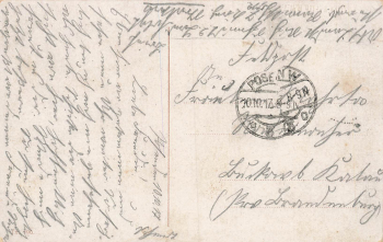 Posen Wartheland Poznan o 1917