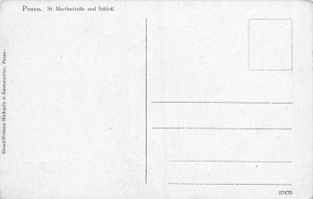 Posen St. Martinstrasse Wartheland Poznan * um 1910