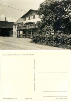 01728 Possendorf Restaurant Rundteil  *1964 Hanich1638