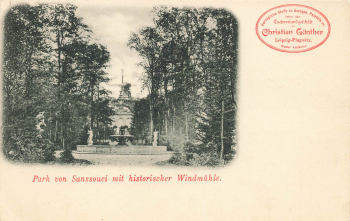 Potsdam Sanssouci Windmühle *ca.1900