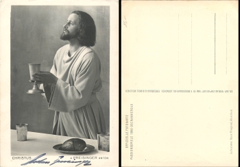 Preisinger Anton  Passionsspiele 1950 Oberammergau Autogramm