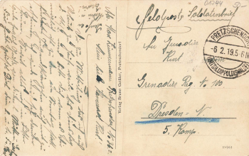 01774 Pretzschendorf Klingenberg Mehrbildkarte o 1919