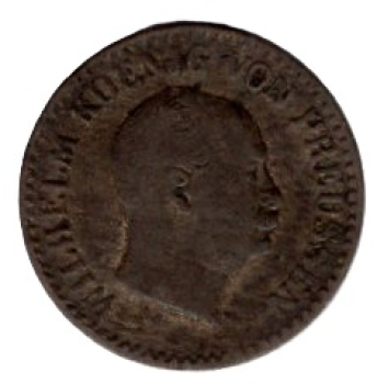 Prussia 1 silver groschen 1867 Wilhelm I.