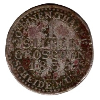 Preussen 1 Silbergroschen 1835 Friedrich Wilhelm III.