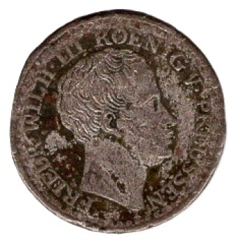 Preussen 1 Silbergroschen 1835 Friedrich Wilhelm III.