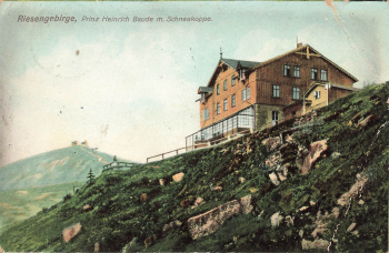 Prinz Heinrich Baude Riesengebirge Schlesien o 1908