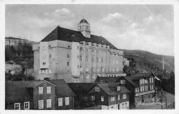 07330 Probstzella Thüringen Bauhaus Hotel Itting o 1962