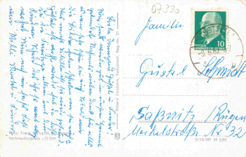 07330 Probstzella Thüringen Mehrbildkarte o 1959