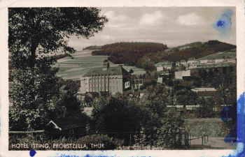 07330 Probstzella Thüringen Bauhaus Hotel Itting o 1941