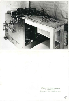 Bag machines Spezima special machine factory Dresden Hahn large photo 18 x 13 cm around 1960