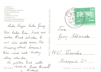 01896 Pulsnitz Mehrbildkarte o 1971