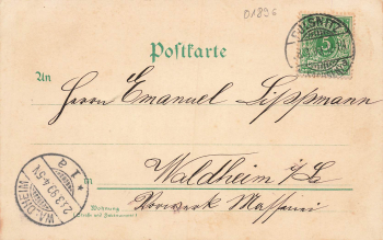 01896 Pulsnitz Litho o 1899