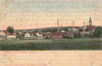01896 Pulsnitz vom Eierberg o 1904