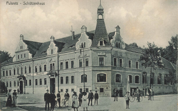 01896 Pulsnitz Hotel Schützenhaus o 1915
