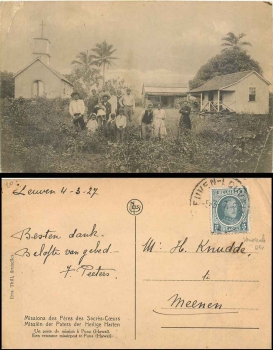 Puna Hawai Mission der Paters der Heilige Harten o 5.3.1927