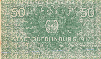 Quedlinburg Notgeldschein 1922