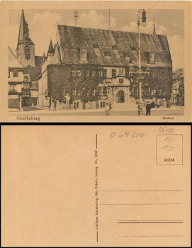 Quedlinburg Rathaus *ca.1930