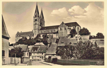 Quedlinburg Dom und Schloss  * um 1930