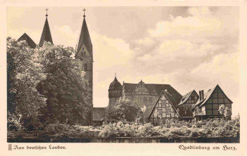 Quedlinburg Aus deuschen Landen * um 1930