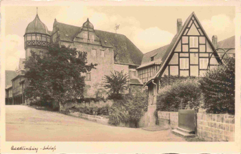 Quedlinburg Schloss * um 1940