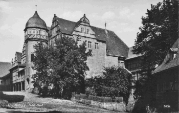 Quedlinburg Schlosshof * um 1930