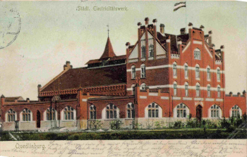 Quedlinburg Elcticitätswerk o 1904