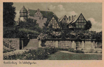 Quedlinburg Schlossgarten * um1940
