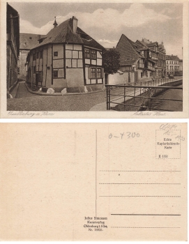 Quedlinburg Oldest house * around 1930