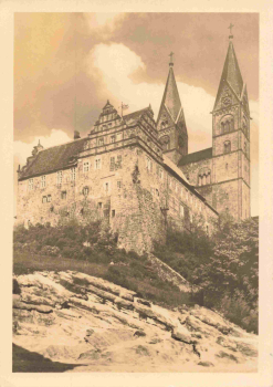 Quedlinburg Schloss und Dom * um 1940