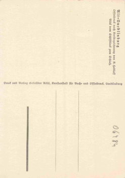 Quedlinburg Künstlerkarte Hebloff * um 1930