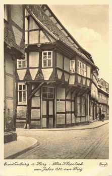 Quedlinburg alter Klopstock * um 1930