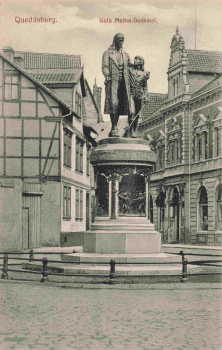Quedlinburg Guts Muths Denkmal *um 1910