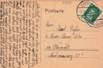 01734 Rabenau Sachsen Ansichtskarte o 1928