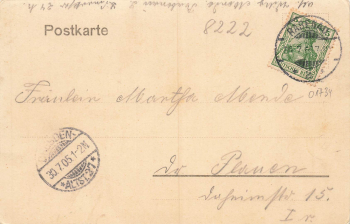 01734 Unter Rabenau Sachsen o 1905