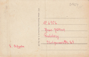 01454 Radeberg Schloss mit Roederbruecke * um 1920