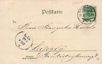 01454 Radeberg Hotel zur gruenen Tanne Litho o 1897
