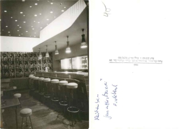 01445 Radebeul Gaststätte Meierei Lössnitzgrund Bar *196101445 Radebeul Restaurant Meierei Loessnitzgrund Bar *1961