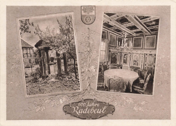 01445 Hofloessnitz Radebeul 600th anniversary *1949