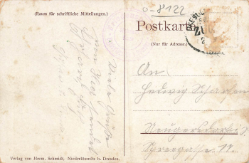 01445 Niederloessnitz Radebeul Hotel und Restaurant Friedensburg Litho o um 1910