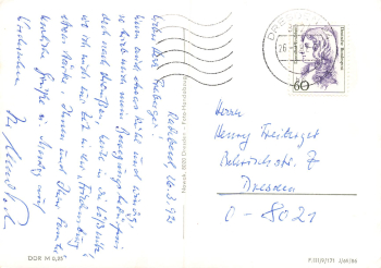 01445 Radebeul Sternwarte o 1986
