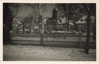 01445 Radebeul im Winter * um 1940