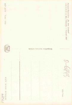 07389 Ranis Konsum Gaststätte zu den Linden * 1973