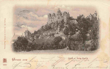 07389 Ranis Totalansicht o 1900