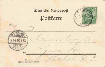 07389 Ranis Totalansicht o 1900