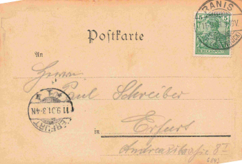 07389 Ranis Gruss aus ... Litho o 1901