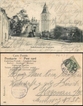 Rastatt water tower o January 15th, 1906