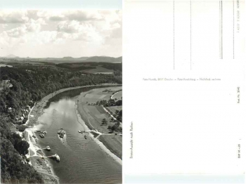 01847 Rathen von der Bastei *1972 