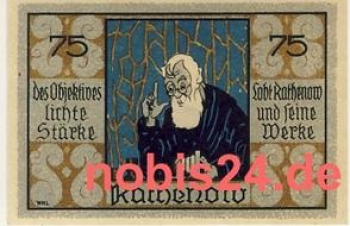 14712 Rathenow Notgeld 75 Pfennige um 1920