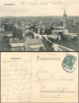 88180 Ravensburg o 31.8.1911