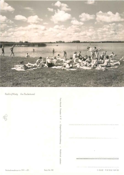 17248 Rechlin Müritz Badestrand *1962
